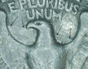 1953-D-Washington-Quarter-With-Unusual-Markings